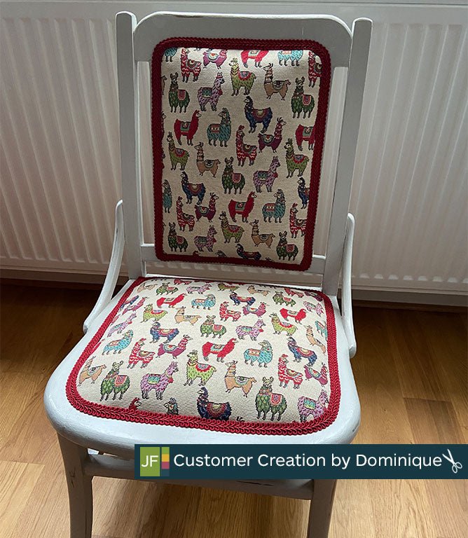 Alpaca Mini Tapestry Fabric / Multi - Just Fabrics