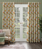 Peach Harvest Fabric / Cream - Just Fabrics