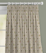 Fig Trellis Fabric / Taupe - Just Fabrics