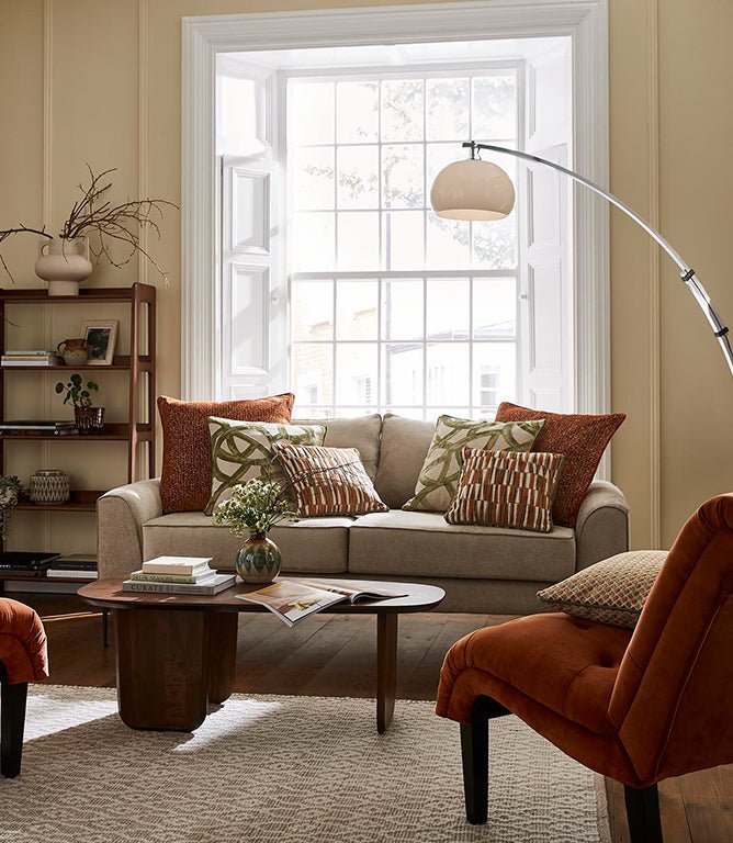 Kaleido Fabric / Sienna - Just Fabrics