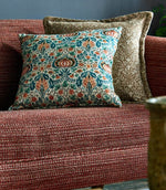 Little Chintz Fabric / Nettle / Woad - Just Fabrics