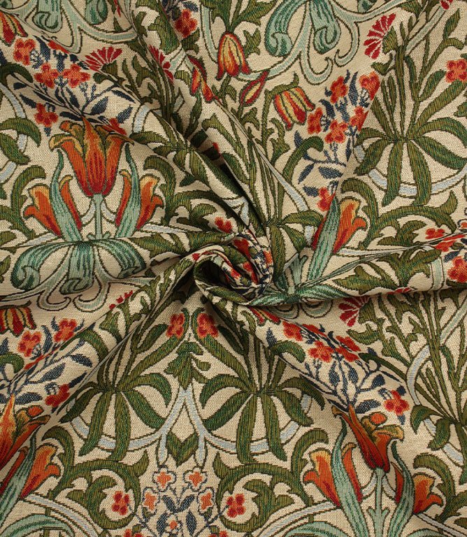 Woodland Weeds Tapestry Fabric / Multi - Just Fabrics
