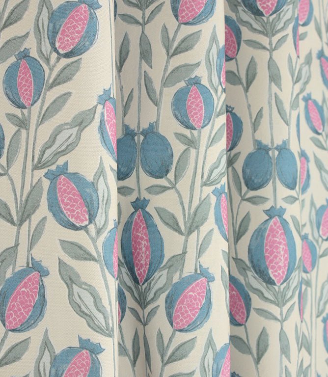 Rithani Fabric / Bluebell Cream - Just Fabrics