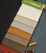 Sherborne Fabric / Ecru - Just Fabrics