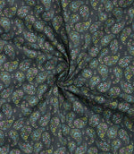 Rafiya Lomond Fabric / Summer / Navy - Just Fabrics