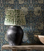 Rosehip Fabric / Indigo - Just Fabrics