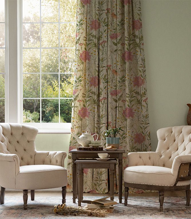 Delamere Fabric / Blossom - Just Fabrics