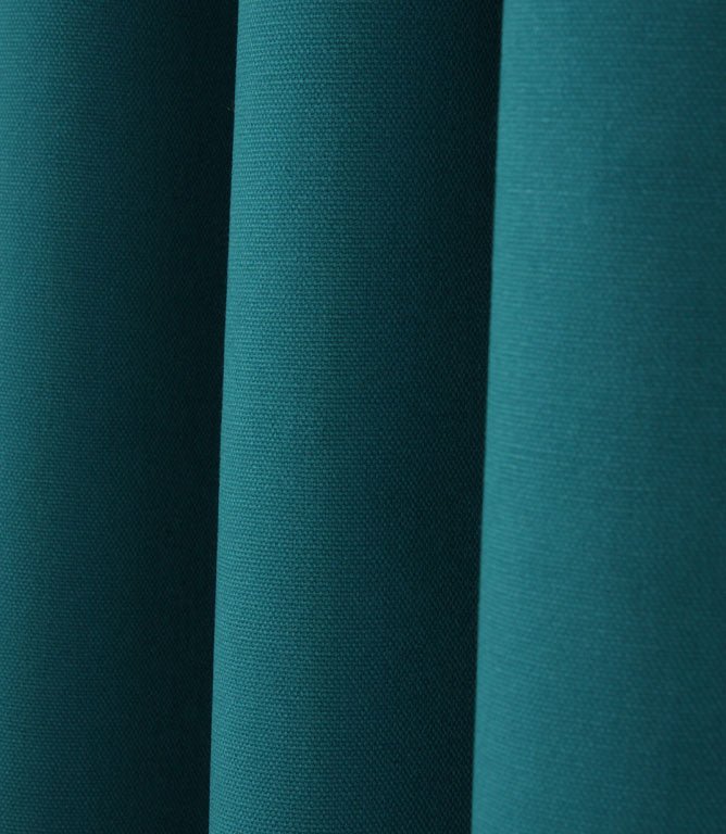 Washed Cotton Canvas Fabric / Teal - Just Fabrics