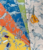 Lanai Tapestry Fabric / Blush - Just Fabrics