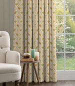 Peach Trellis Fabric / Melba - Just Fabrics