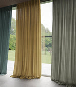 Laundered Linen Fabric / Burnt - Just Fabrics