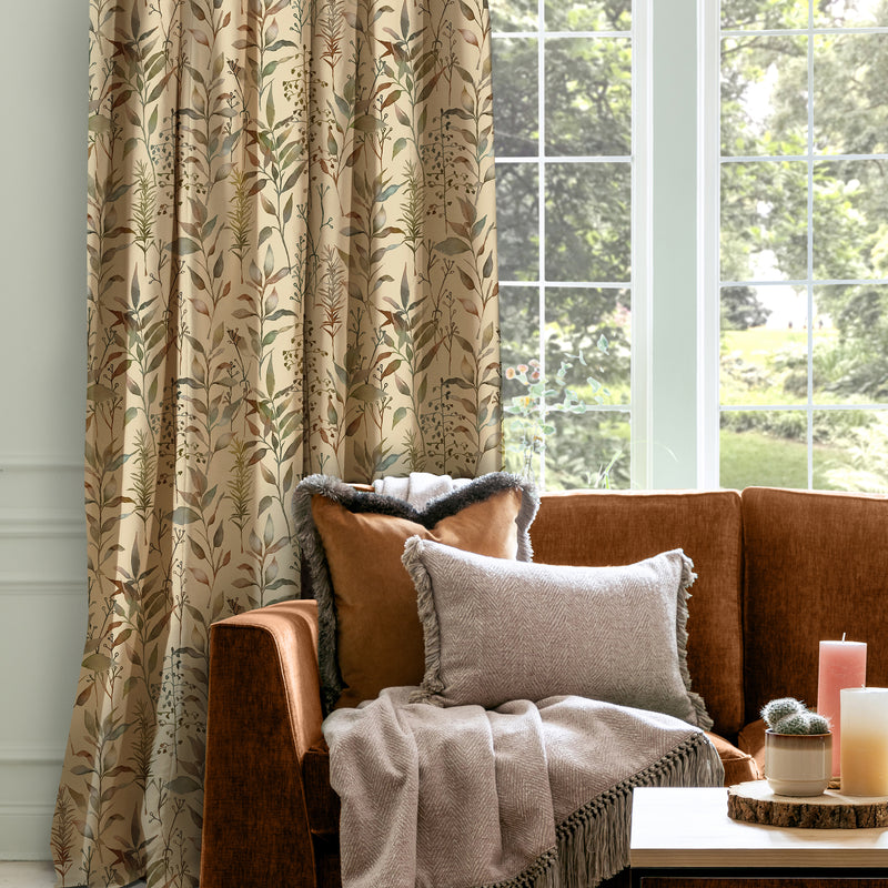 Aberduna Fabric / Mulberry - Just Fabrics