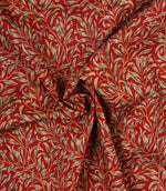 Willow Bough Fabric / Crimson - Just Fabrics
