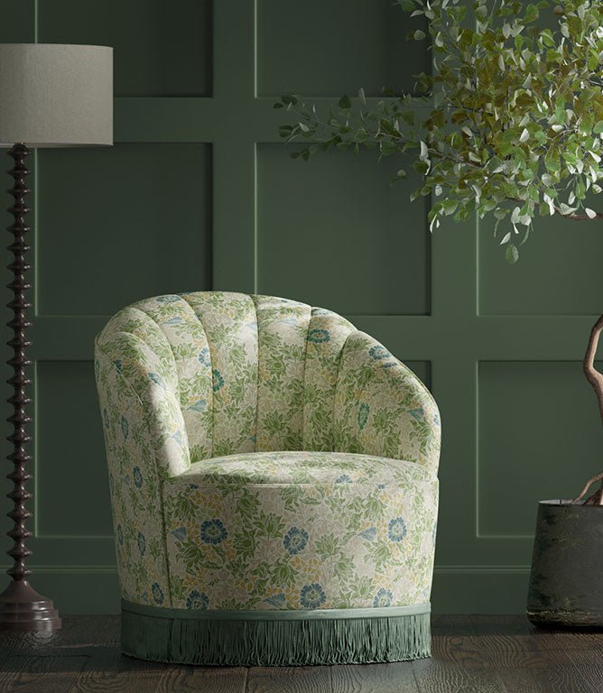 Mallow Fabric / Apple Linen - Just Fabrics