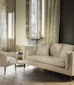 Chalfield Damask Fabric / Parchment - Just Fabrics