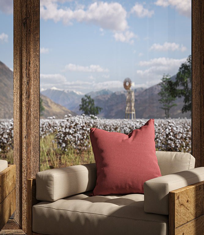 Oxford FR Fabric / Brick - Just Fabrics