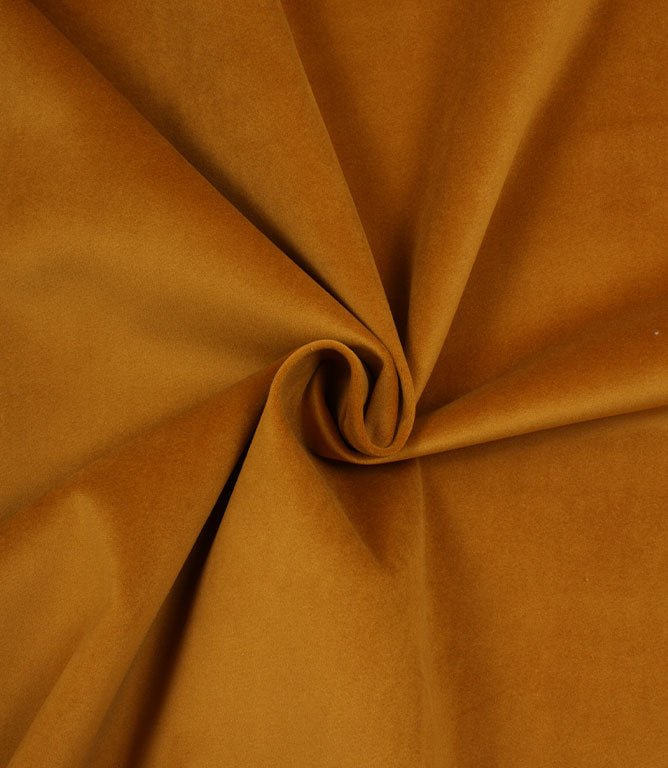 Amalfi Velvet FR Fabric / Gold - Just Fabrics