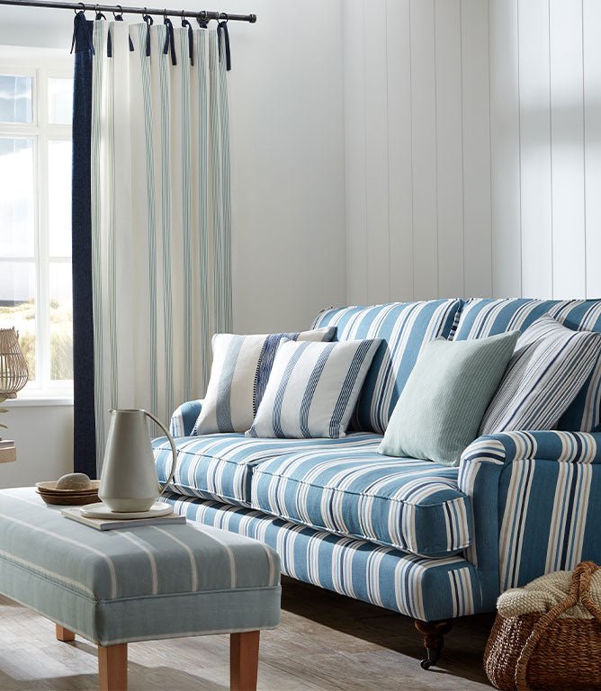 Maine Fabric / Kingfisher - Just Fabrics