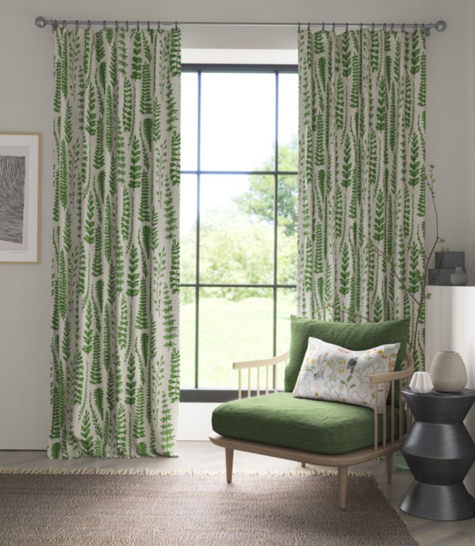 Ferns Fabric / Juniper - Just Fabrics