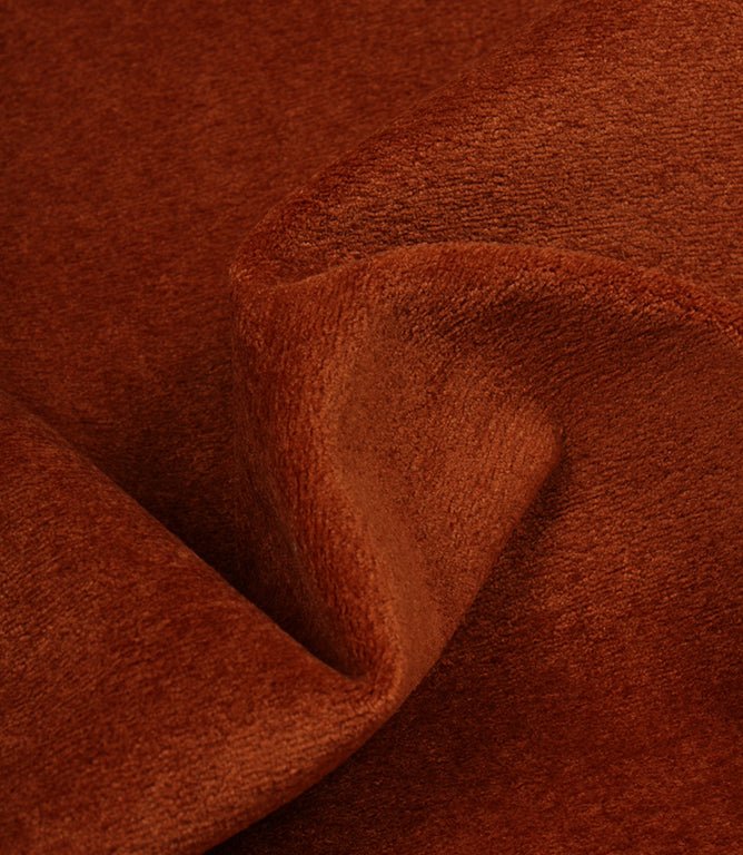 Whittington Velvet FR Fabric / Marmalade - Just Fabrics