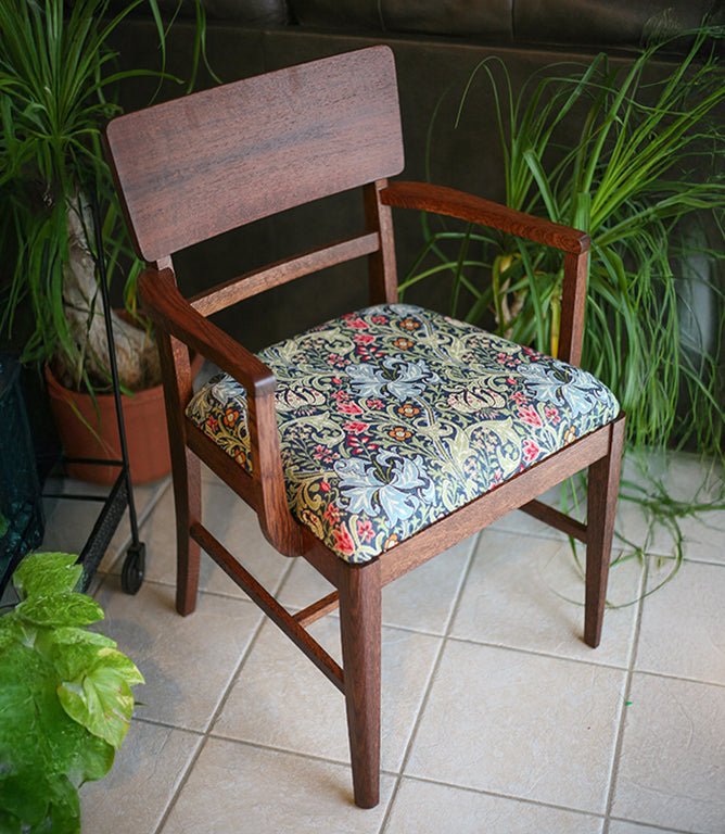 Golden Lily Tapestry Fabric / Multi - Just Fabrics