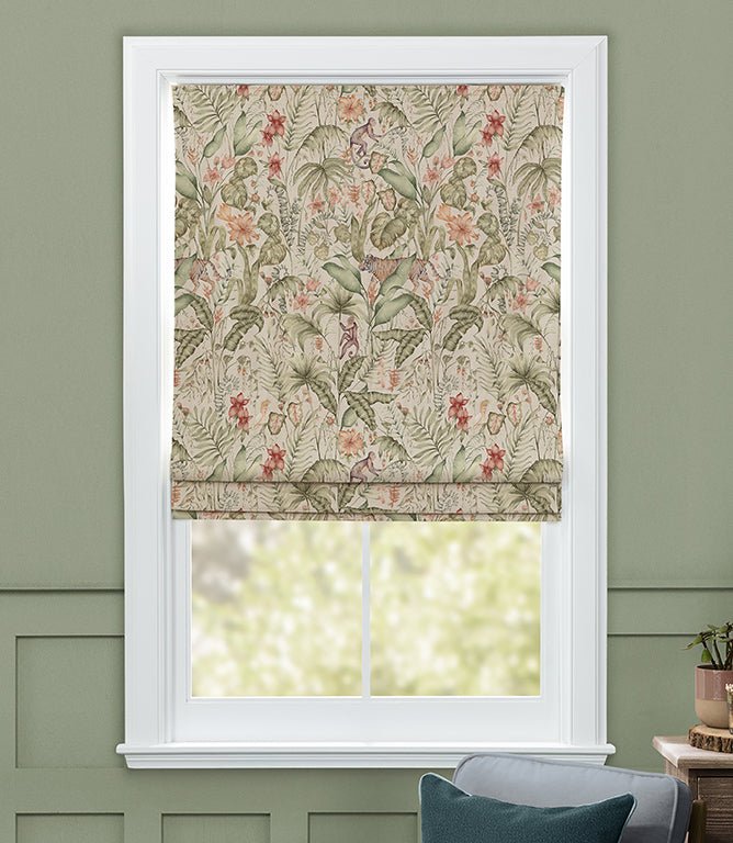 Tropical Utopia Fabric / Green - Just Fabrics