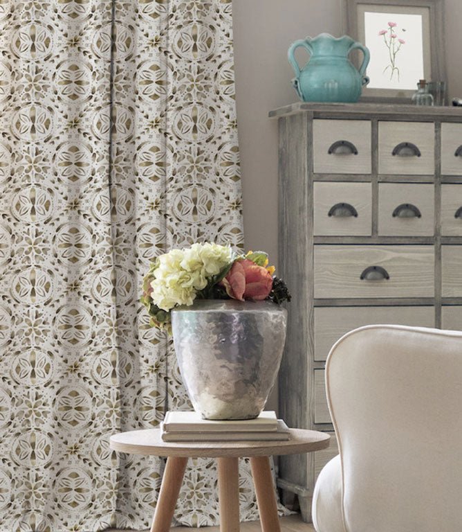 Casia Fabric / Stone - Just Fabrics