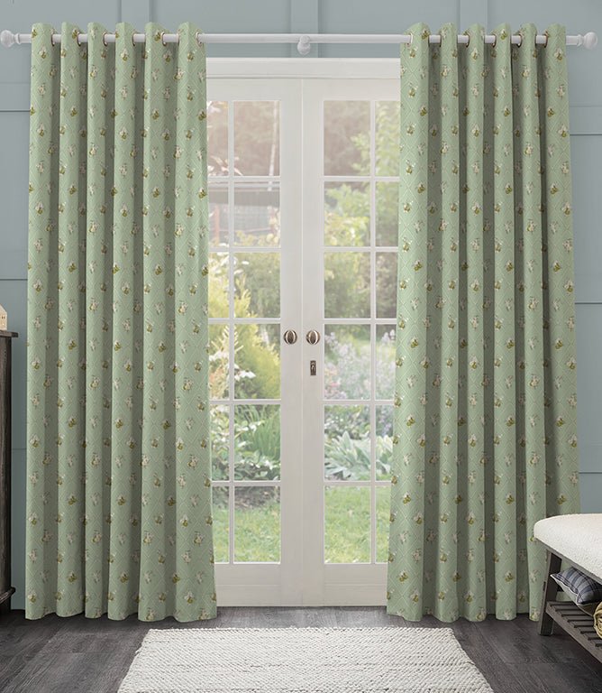 Pear Trellis Fabric / Verdure - Just Fabrics