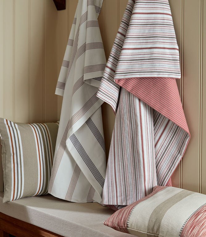 Hartford Fabric / Raspberry - Just Fabrics