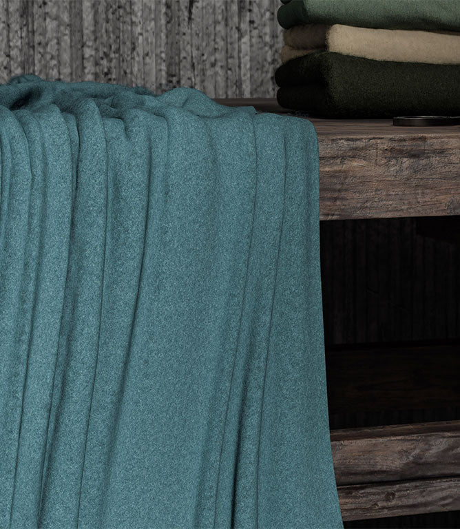 Cotswold Wool Fabric / Cerulean - Just Fabrics