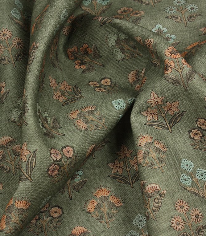 Amari Fabric / Sage - Just Fabrics