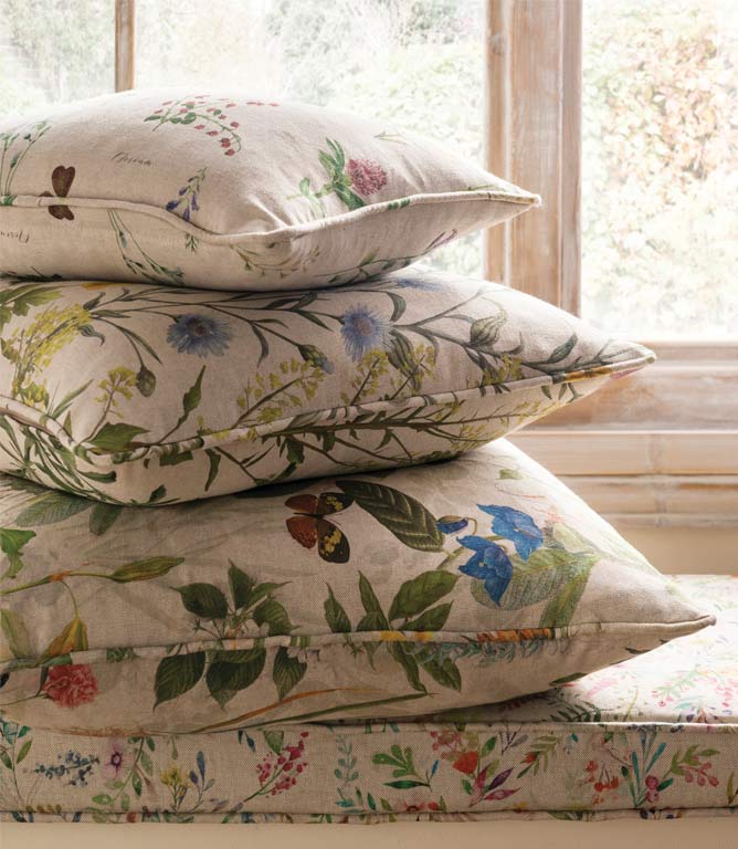 Secret Garden Fabric / Cream - Just Fabrics