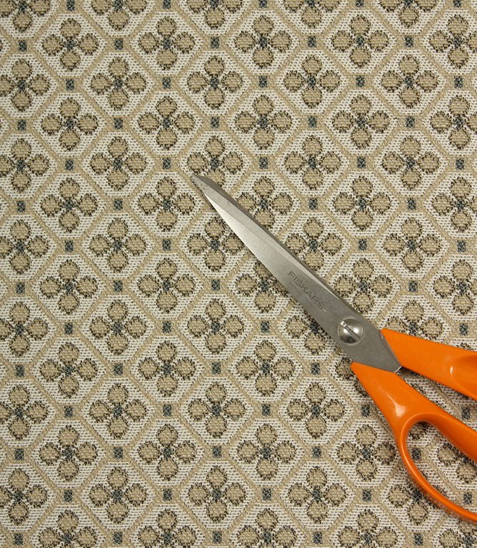 Wilmott FR Fabric / Gold - Just Fabrics