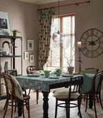 Carlina Fabric / Teal - Just Fabrics