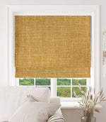 Hearthstone Fabric / Ochre - Just Fabrics