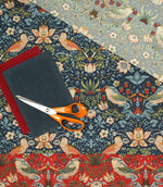 Strawberry Thief Fabric / Indigo - Just Fabrics