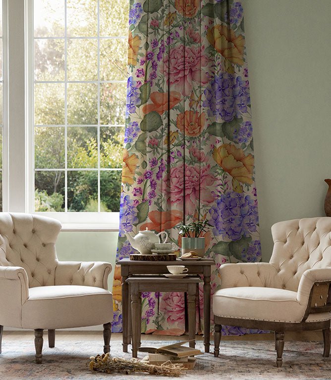 Idalia Mini Fabric / Fuchsia - Just Fabrics