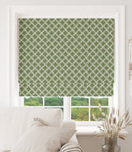 Hedgerow Tile Fabric / Sage - Just Fabrics