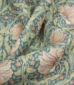 Pimpernel Linen Fabric / Rust - Just Fabrics