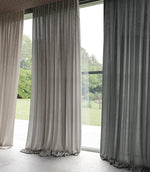 Laundered Linen Fabric / Thunder - Just Fabrics