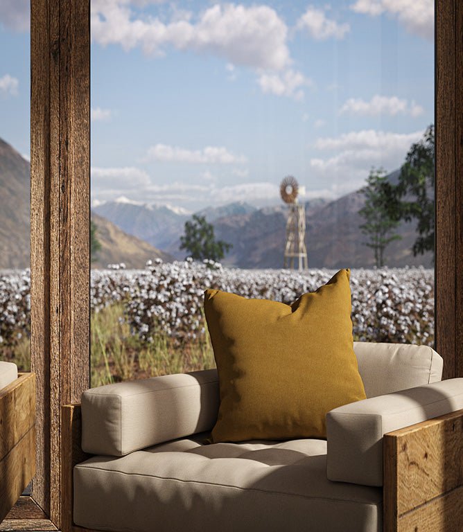 Oxford Fabric / Ochre - Just Fabrics