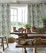 The Allotment Fabric / Fennel - Just Fabrics