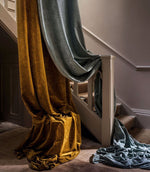 Boho Velvets Fabric / Glass - Just Fabrics