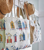 Beach Hut Fabric / Neopolitan - Just Fabrics