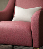 Leamington FR Fabric / Cherry - Just Fabrics