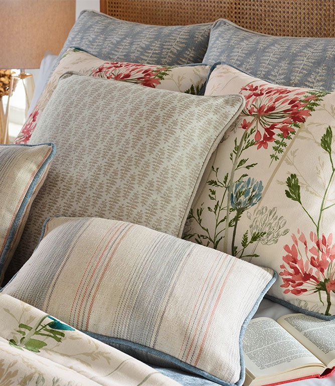 Country Journal Fabric / Haze - Just Fabrics