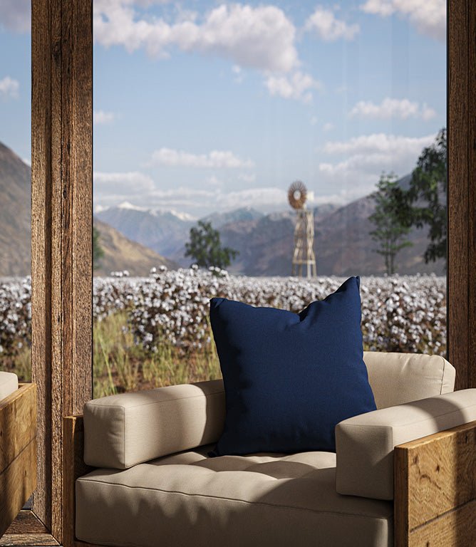 Oxford Fabric / Indigo - Just Fabrics