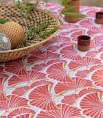 Hosta Outdoor Fabric / Terracotta - Just Fabrics