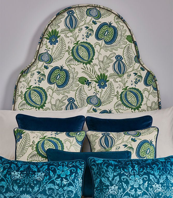 Winter Fruits Fabric / Adriatic - Just Fabrics