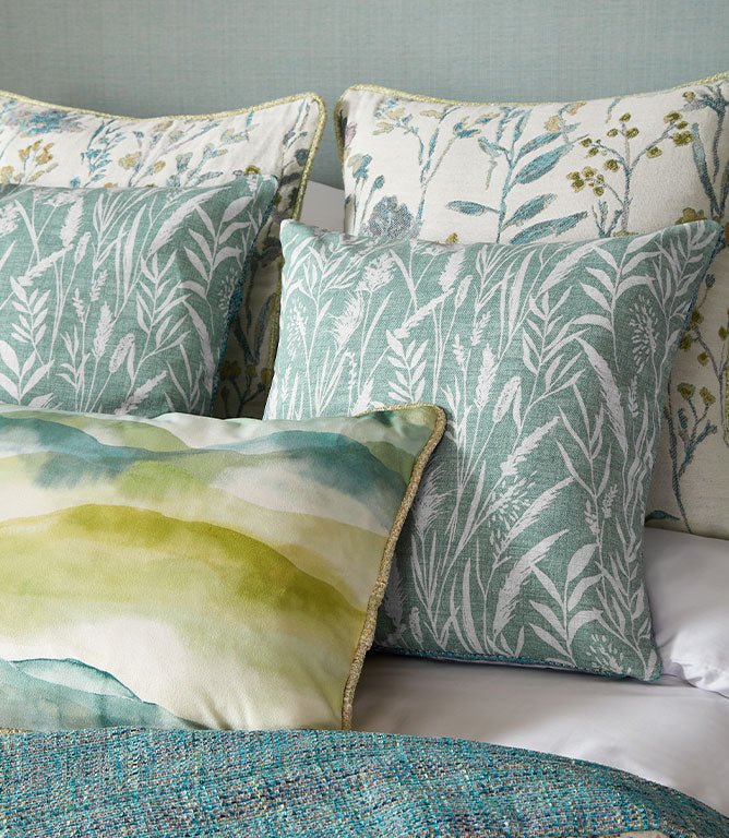 Wild Grasses Fabric / Jade - Just Fabrics